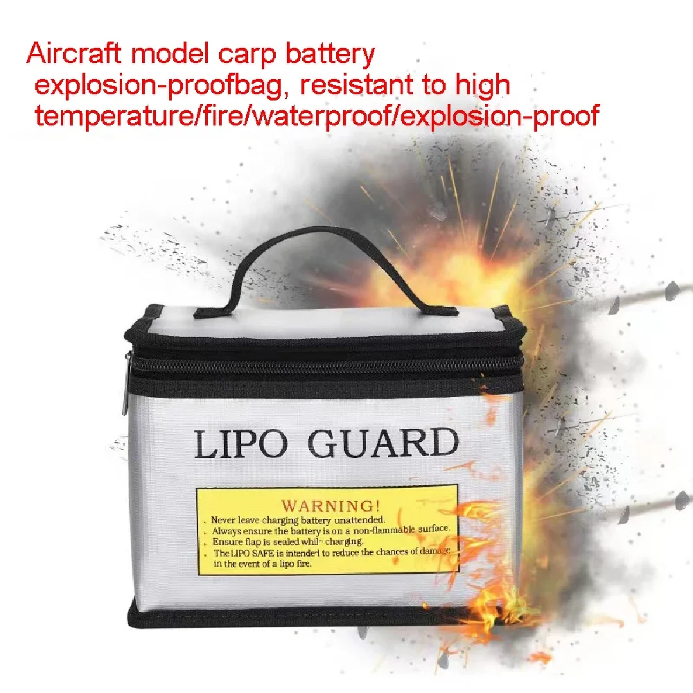 Fireproof Explosion-proof Waterproof Lithium Battery Safety Bag Aviation Model Battery Mobile Power Supply Startup And Stor