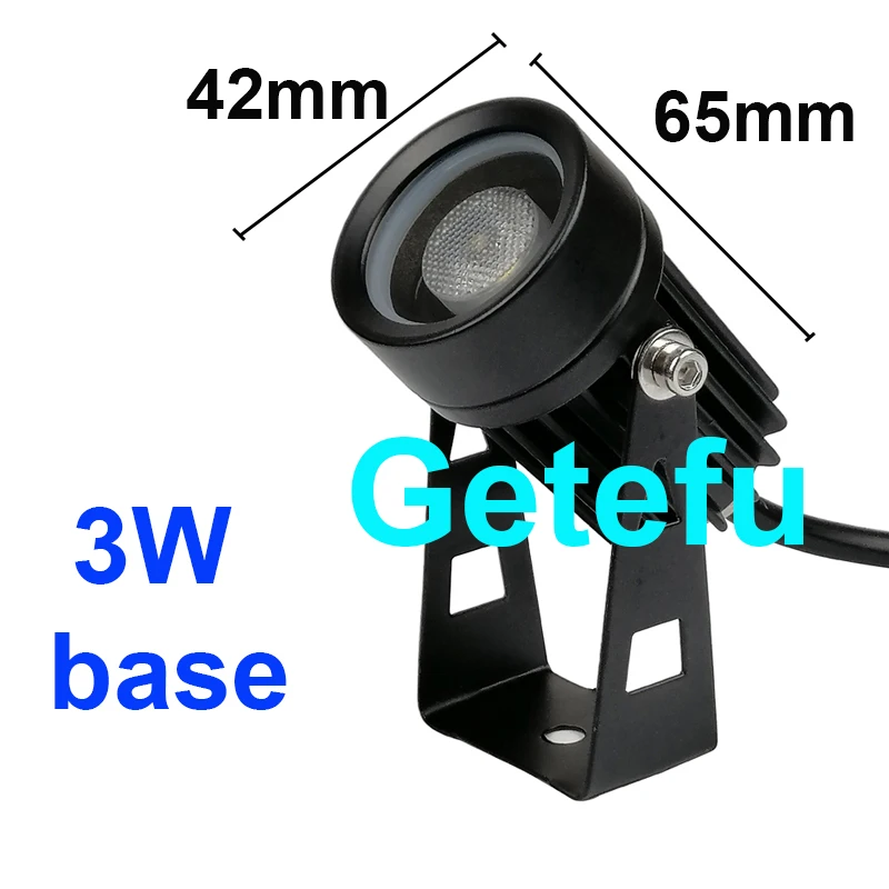 Led Landschapsverlichting 12W 18W 24W Buiten Schijnwerpers Spike Spotlight Dc 12v 110V 220V Tuinlamp Rgb Led Gazon Licht Boom Lamp