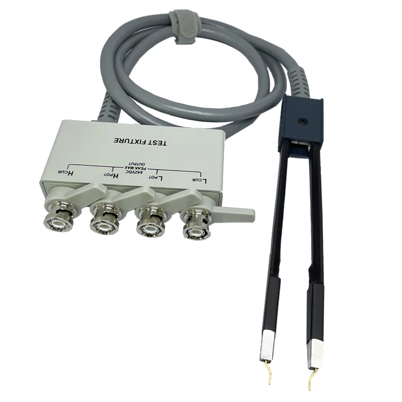 Lcr meter vier-terminal test clip smd patch element Fingerhut befestigung piezo elektrische keramik wafer befestigung lcr brücken test vorrichtung – Detail 1
