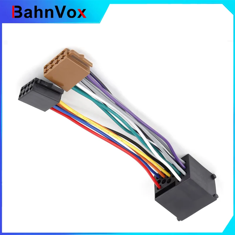 Radio Stereo Adapter Harness Cable ISO- Plug- Harness Wire For BMW- E36/E46/E39 Stereo Adapter Wiring Harness Car Accessory