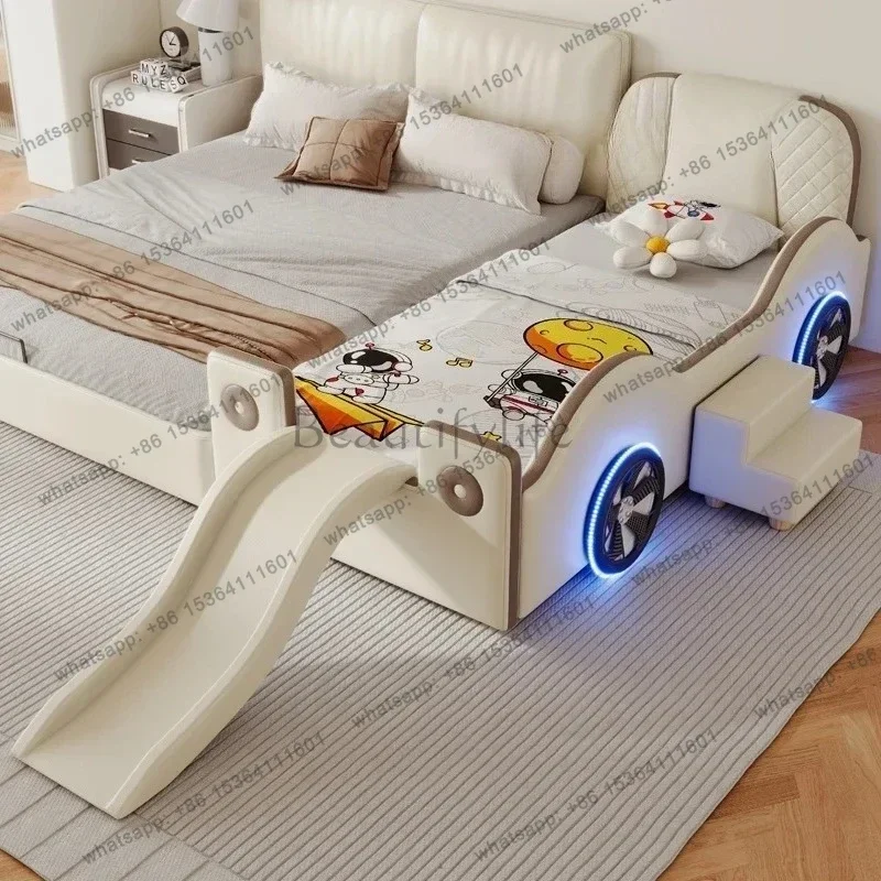 LXT-cama para niños y niñas, diseño moderno de lujo, camas individuales para bebés, colchón para ahorrar espacio, Cuna Colecho Bebe, muebles para el hogar