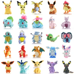 20cm Cute Pokemon Vaporeon Caterpie Leafeon Plush Toy Cartoon Pikachu Weedle Eevee Doll Anime Pidgeotto Kids Gifts Room Decor