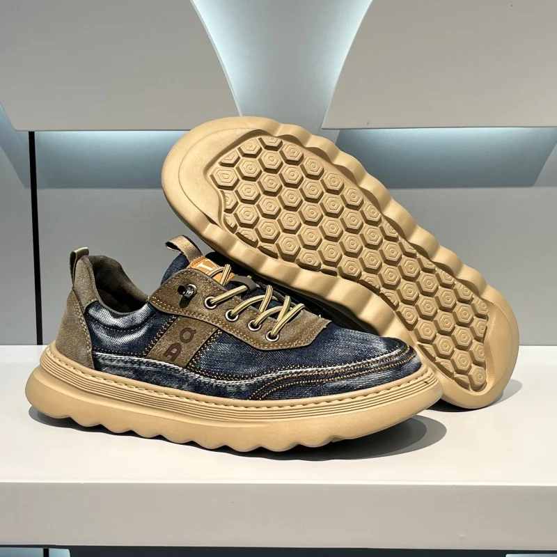 2026 Autumn New Men Casual Shoes Anti Slip Breathable Man Sneakers Fashion Comfortable Wear-resistant Good Quality Flat Footwear