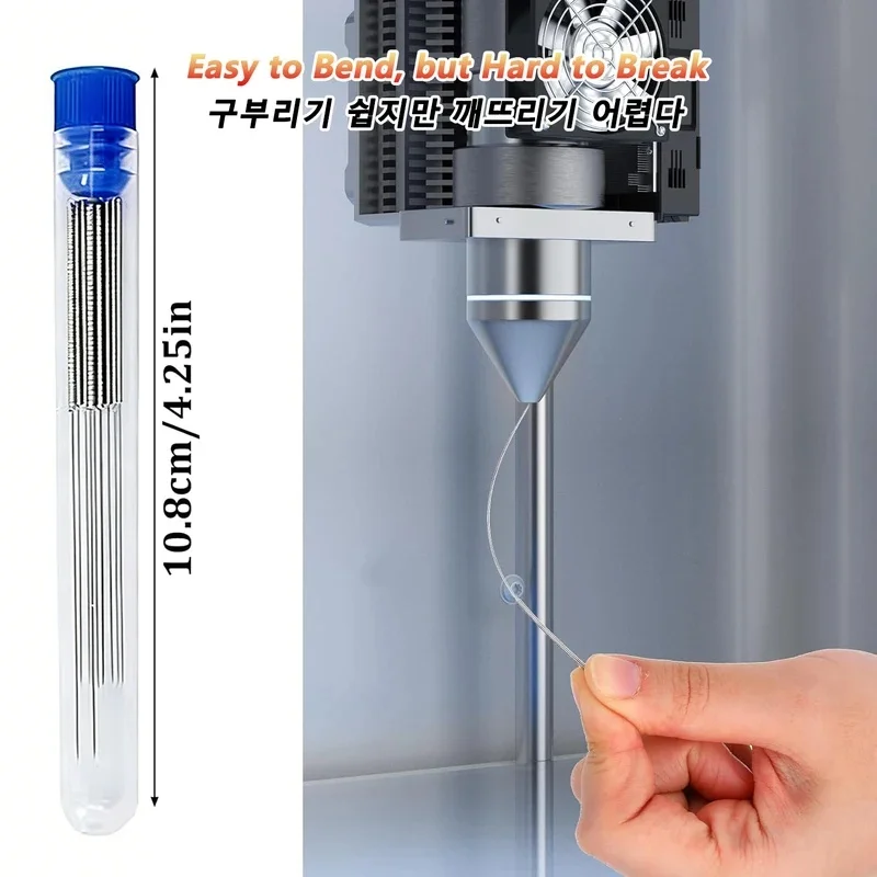 10Pcs Stainless Steel Washer Jet Nozzle, Car Windscreen Wiper Cleaning Kit for 3D Printer Gas Stove Shower Head