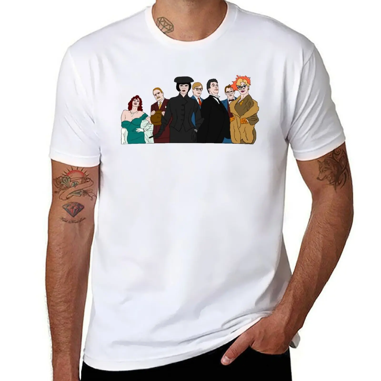 Clue T-Shirt homme graphique T-Shirt homme T-Shirt coton