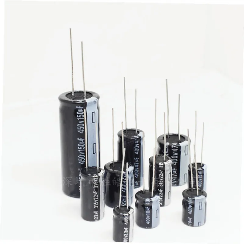 100V 160V 200V 250V 400V 450V Aluminum Electrolytic Capacitor 1 2.2 3.3 4.7 10 22 33 47 68 100 120 150 220 330 470 1000 2200UF