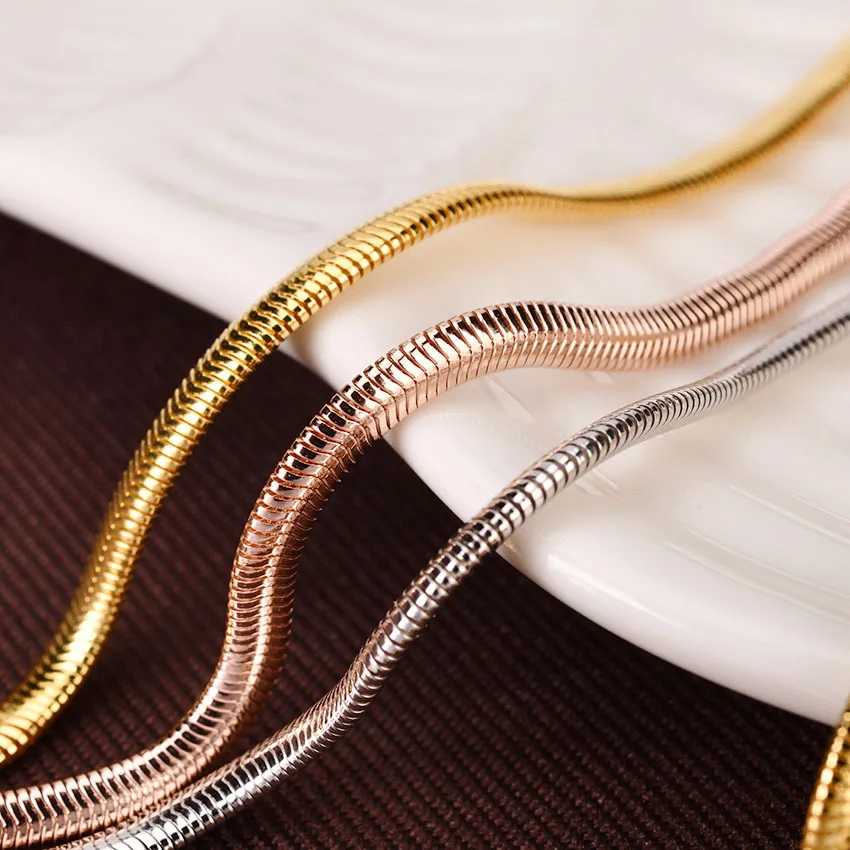 Italy Necklaces For Women 925 Sterling Silver Snake Chain 2025 Trend Necklaces High Quality Female Neck Ladies Trend Modian