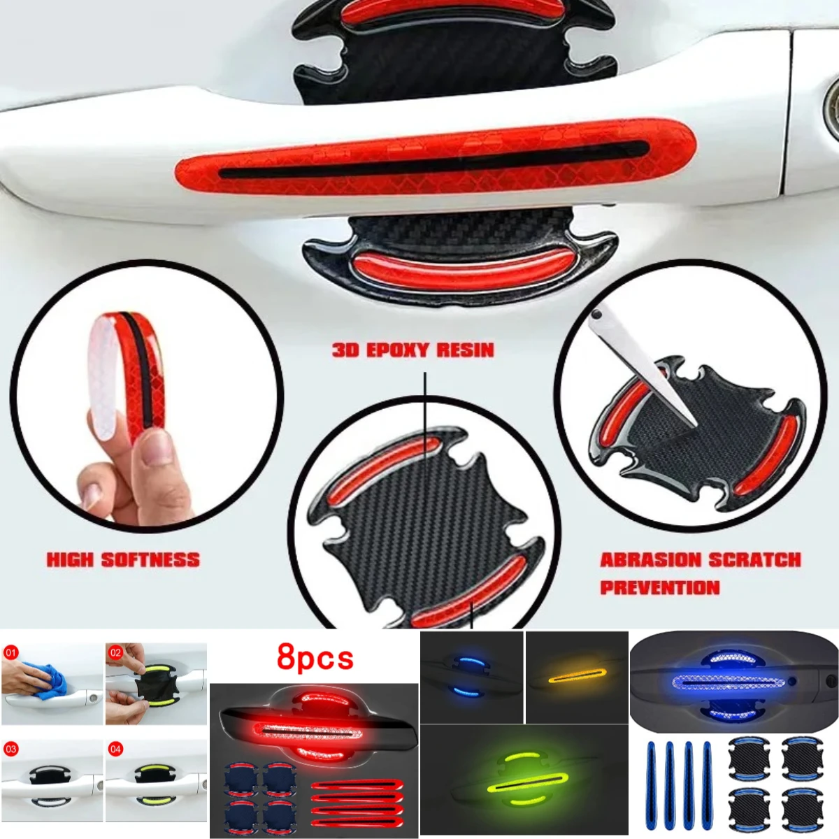 

Car door bowl protective accessories For Mitsubishi Outlander Eclipse Cross ASX Triton/L200 Pajero Sport Mirage Delica Xpander i