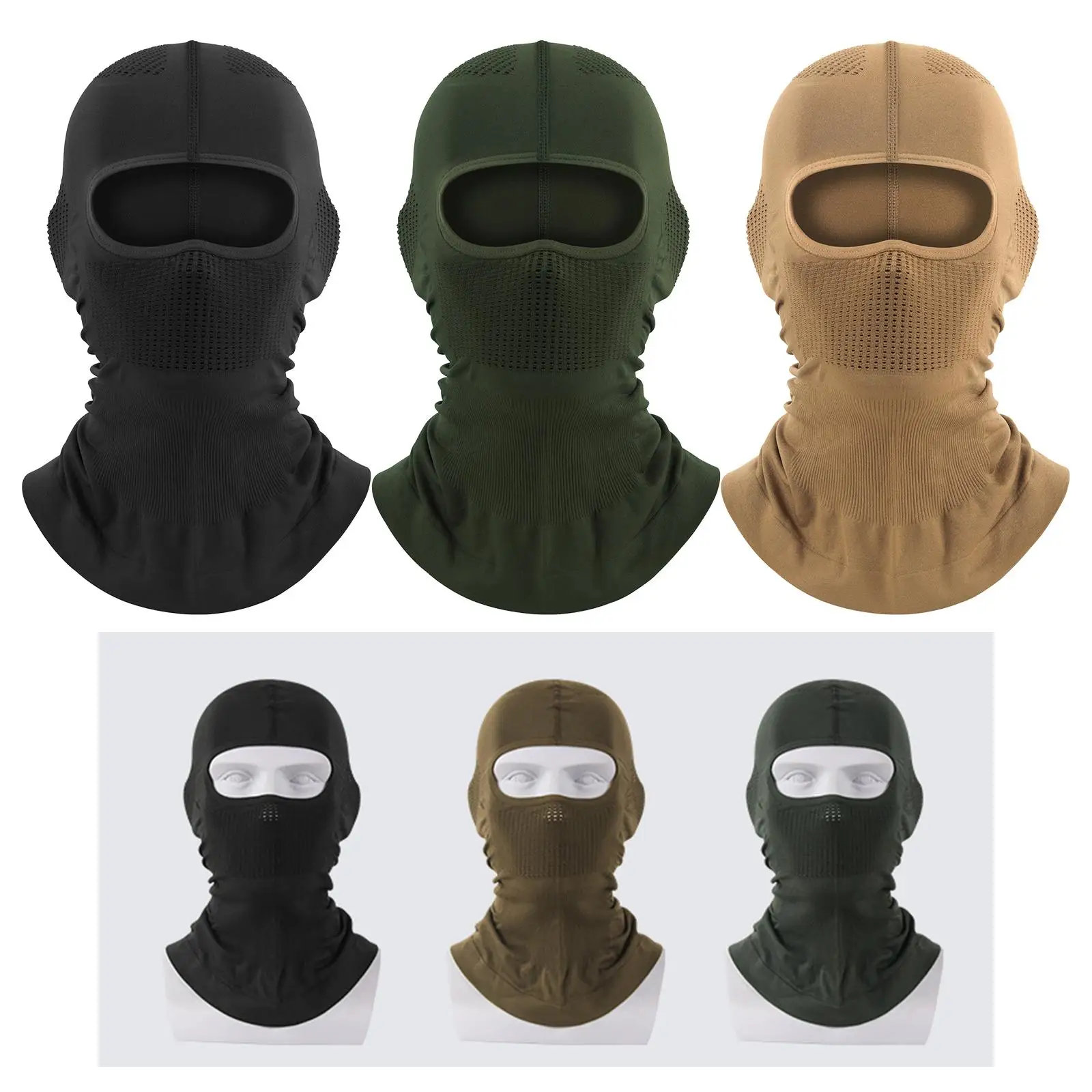 Cycling Balaclava Sun Protection Cycling Cap Windproof Protector Full Face Mask Ski Mask for Women Men Outdoor Sports Riding