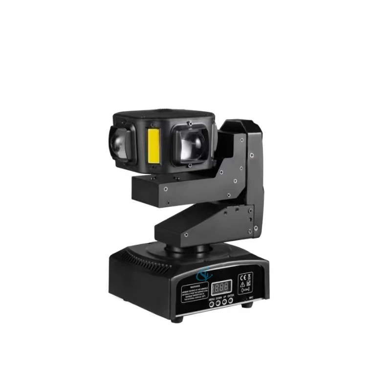 Stage DJ Lighting 100W LED RGBW Singel Arm Beam RG Laser Moving Head Light with Golden Light Disco Party Lamp