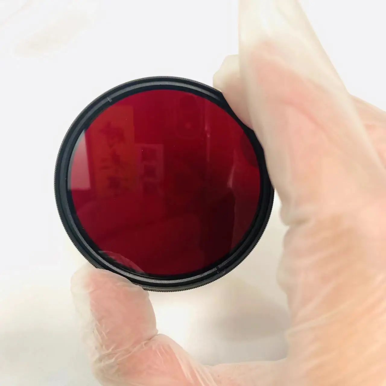 أحجام متعددة 72 مللي متر مع حلقة 650nm الأحمر IR تمرير تصفية الزجاج HB650 للكاميرا التصوير بالأشعة تحت الحمراء