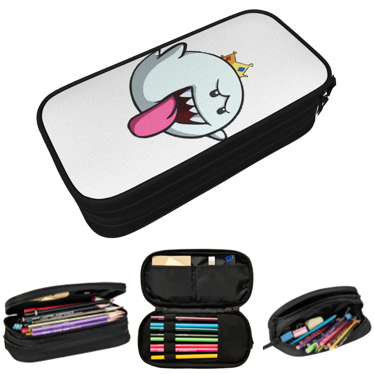 

King Boo пеналы большой емкости сумки для ручек пенал для мальчиков и девочек студентов канцелярские принадлежности школьный офис