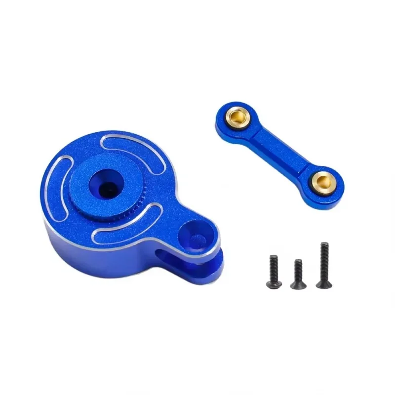 ARRMA 1/10 4WD 3S 1/8 MOJAVE 4S 금속 23T 25T 서보 암 세이버(RC 자동차용 고정 링크 포함) GRANITE TYPHON VENDETTA 업그레이드 부품