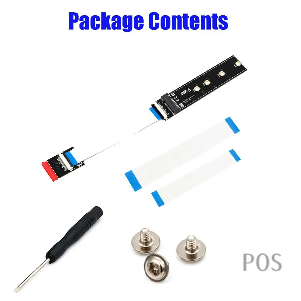 

NGFF M.2 Key M To Key A+E Extension Cable NGFF Key M To A+E Adapter Card For Laptop SSD Adapter Accessories-POS