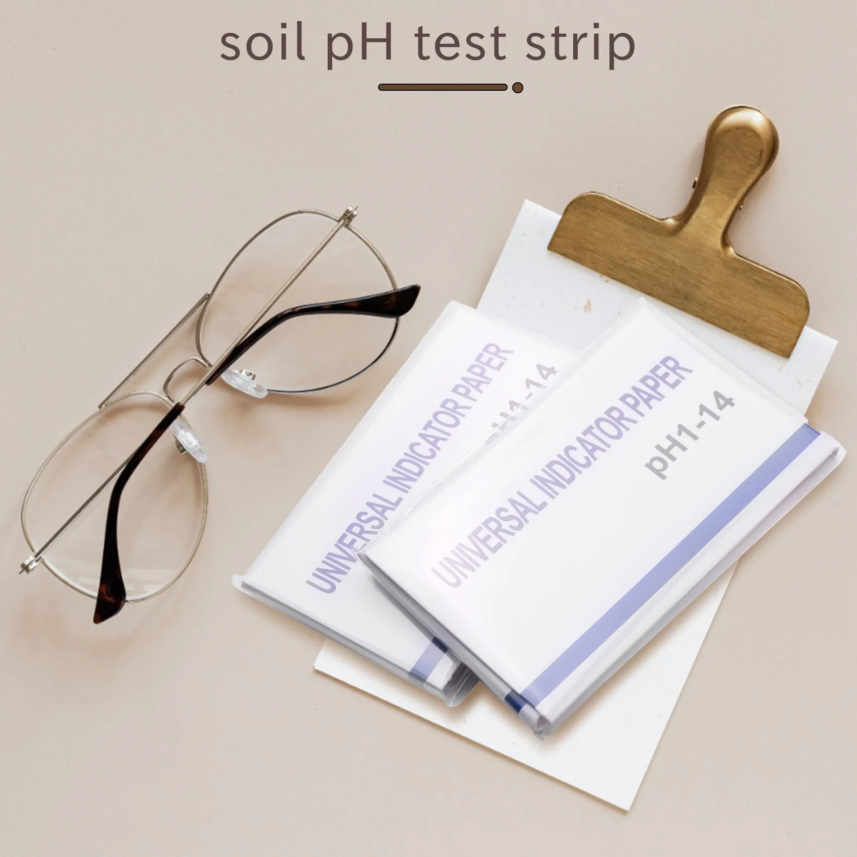 Lot de 2 bandes de papier tournesol PH 1-14 avec carte de contrôle, 160 pièces, pour tester le pH du sol, l'eau et les cosmétiques