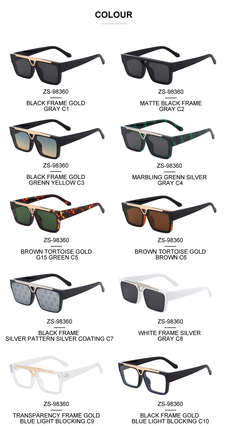 Steampunk Quadratische Polarisierte Sonnenbrille für Herren 2026 Luxusmarke Vintage Klassische Fahrerbrille für Männer Modische Punk-Eyewear – Detail 11