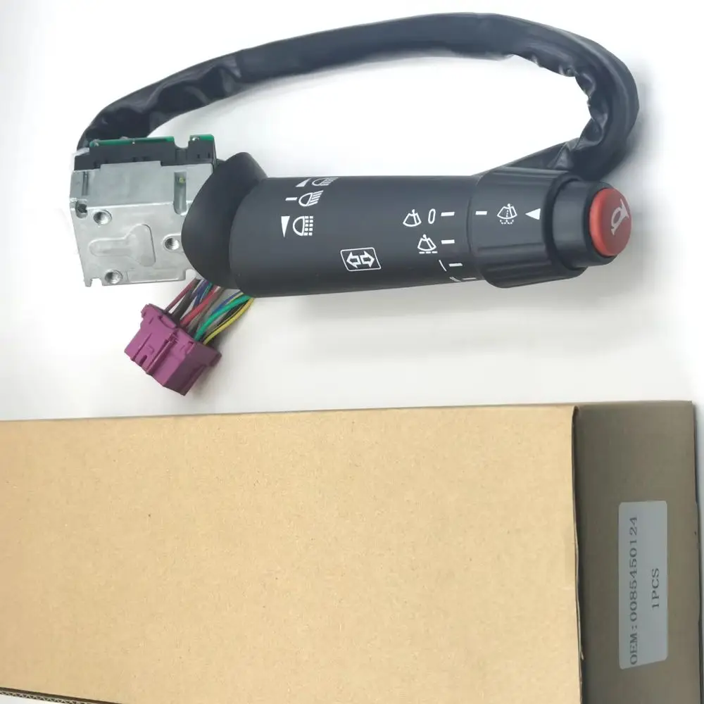 Combination Switch Steering Lamp Control OE: 0085450124 HLS202850 0075453124 0075458224 7332022000 01006600  For Mercedes-Benz