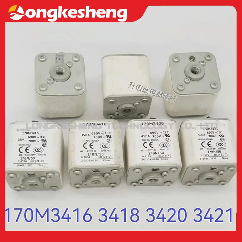 170M3417 170M3418 170M3419 170M3414 170M3416 170M3420 170M3421 170M3422 170M3423 Original fast-blow fuse
