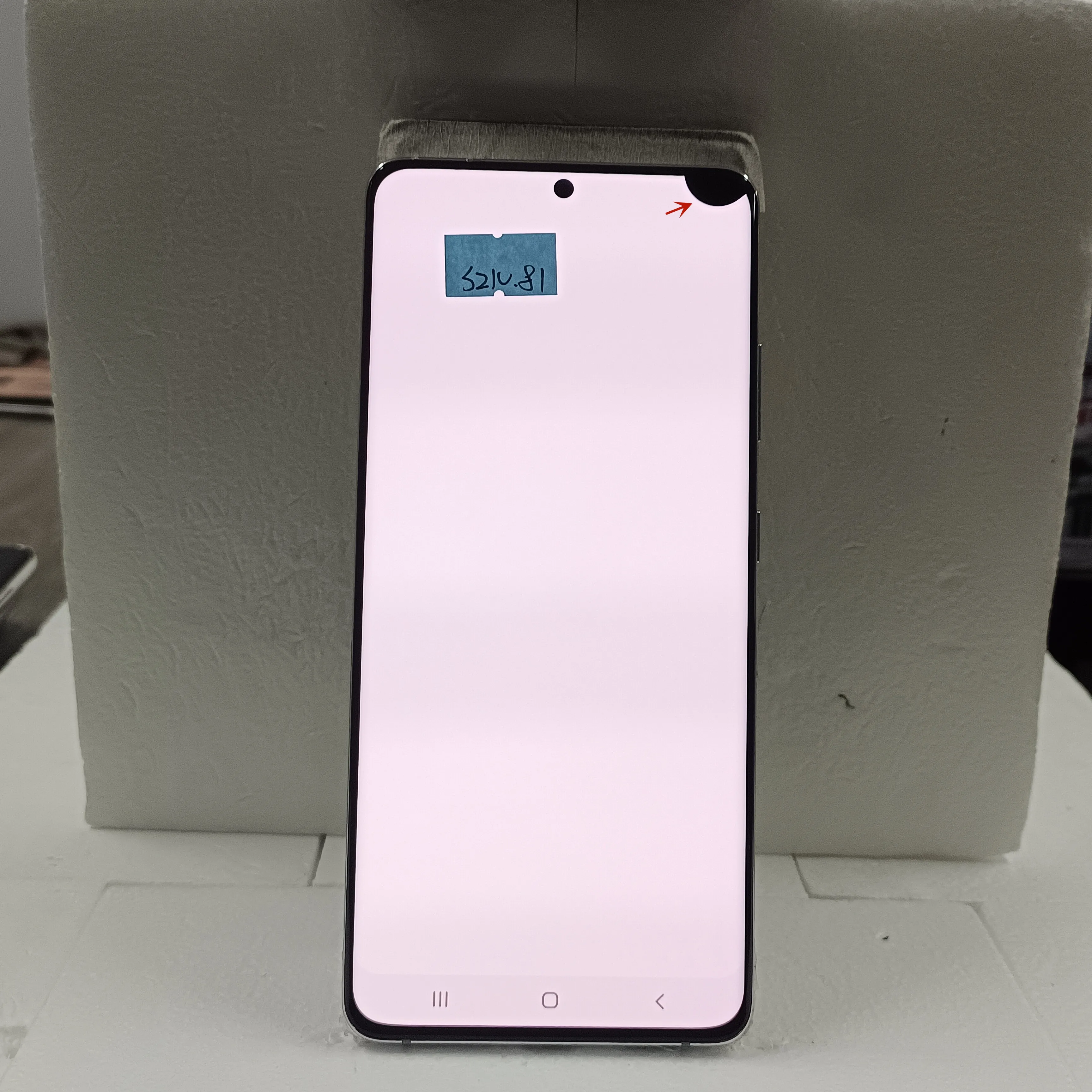 

Для samsung s21Ultra LCD для Samsung Galaxy S21Ultra 5G SM- G998 G998F/DS G998U дисплей сенсорный экран дигитайзер с дефектами