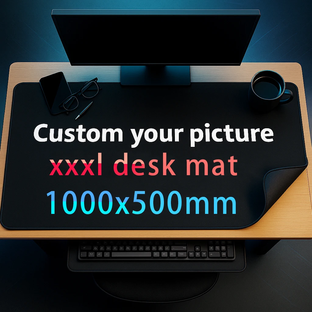 

Custom Mousepad Gamer 1000x500mm Computer Desk Mat Big Mousepepad Huge Mause Pad F1 Design Your Picture Mousepads Office Pads
