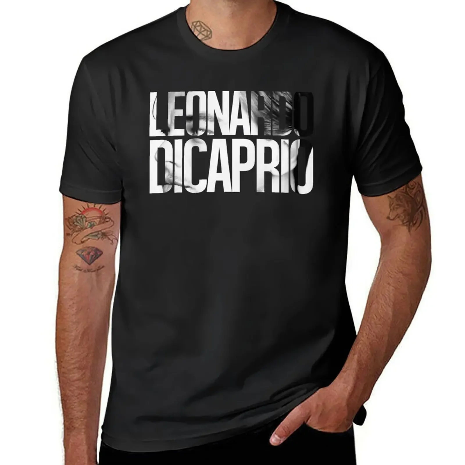 Leonardo Dicaprio T-Shirt Blouse vintage graphic tee shirts men