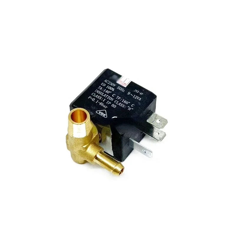 

JYZ-4P Normally Closed Cannula 2/2 Way AC 230V Brass Steam Air Generator Water Solenoid Valve Coffee Makers