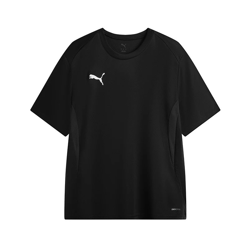 تي شيرت بوما أسود للرجال والنساء رياضي كاجوال برقبة دائرية وأكمام قصيرة 65863603 #1