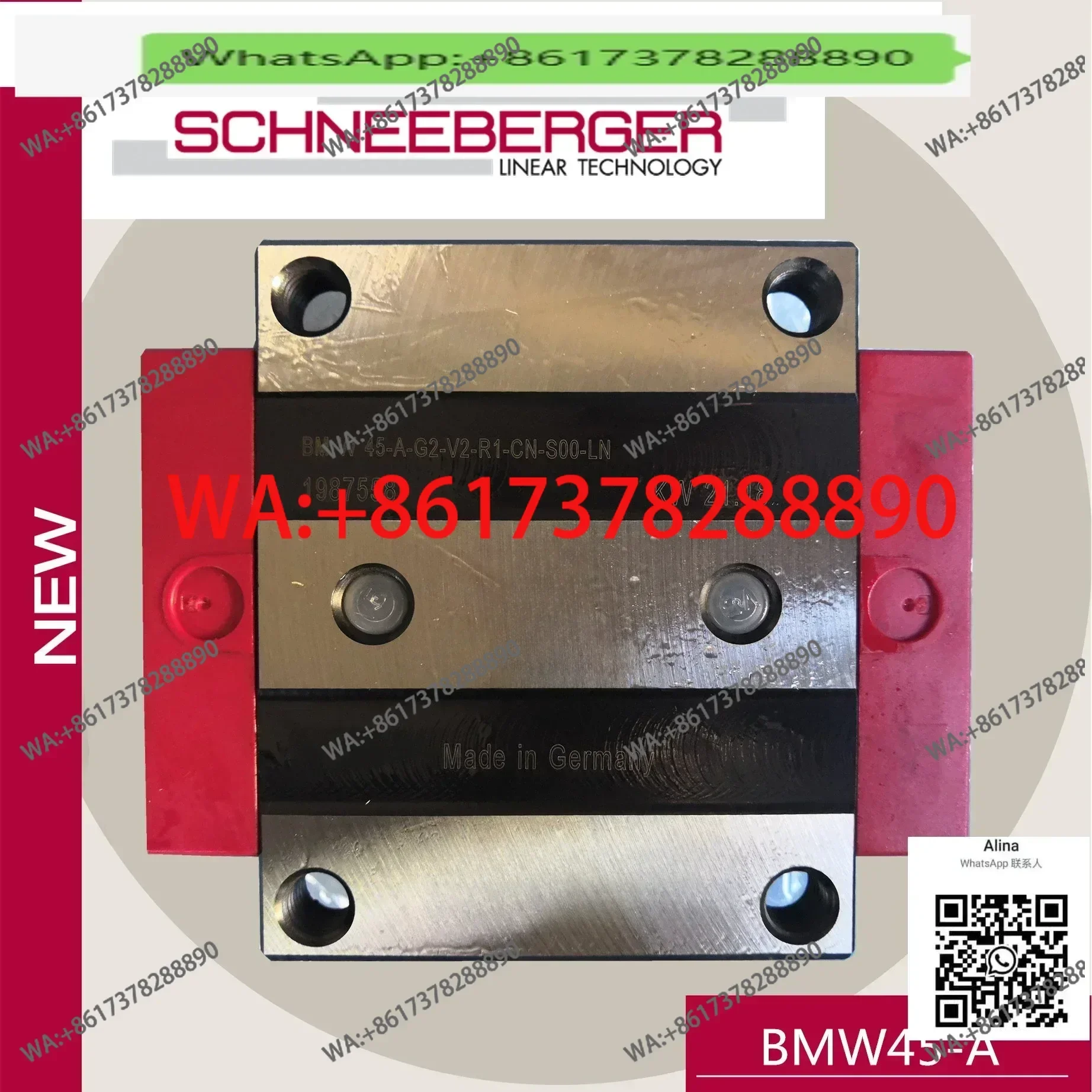 

Слайдер Schneeberger BMA45 BMW45A G0 G1 G2 G3-V1 V2 V3