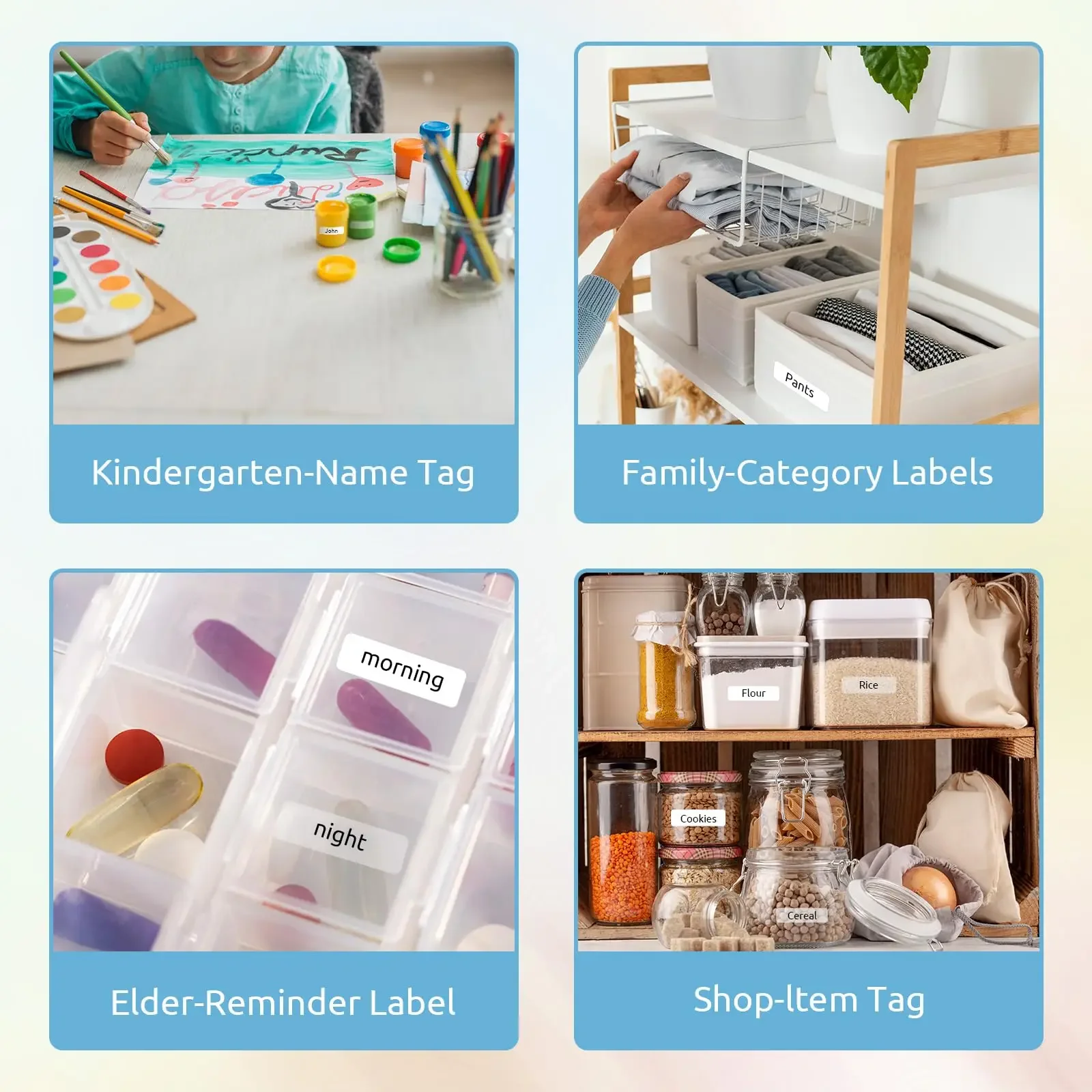 ملصقات حرارية شفافة مقاس 0.47 بوصة × 1.57 بوصة عالية الجودة 160 قطعة/لفة متوافقة مع صانعي الملصقات D30 للوازم المكتبية