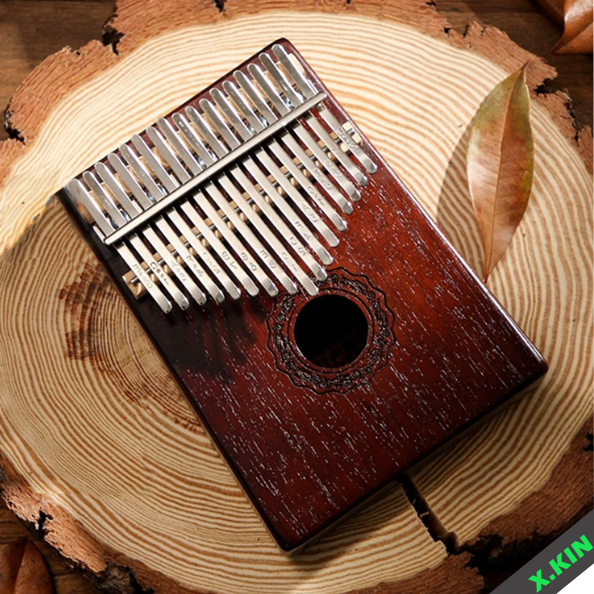 

Thumb Piano 17 Tone/21 Tone Kalimb Beginner Kidsren Kalimba Finger Piano Portable Musical Instrument Thumb Piano