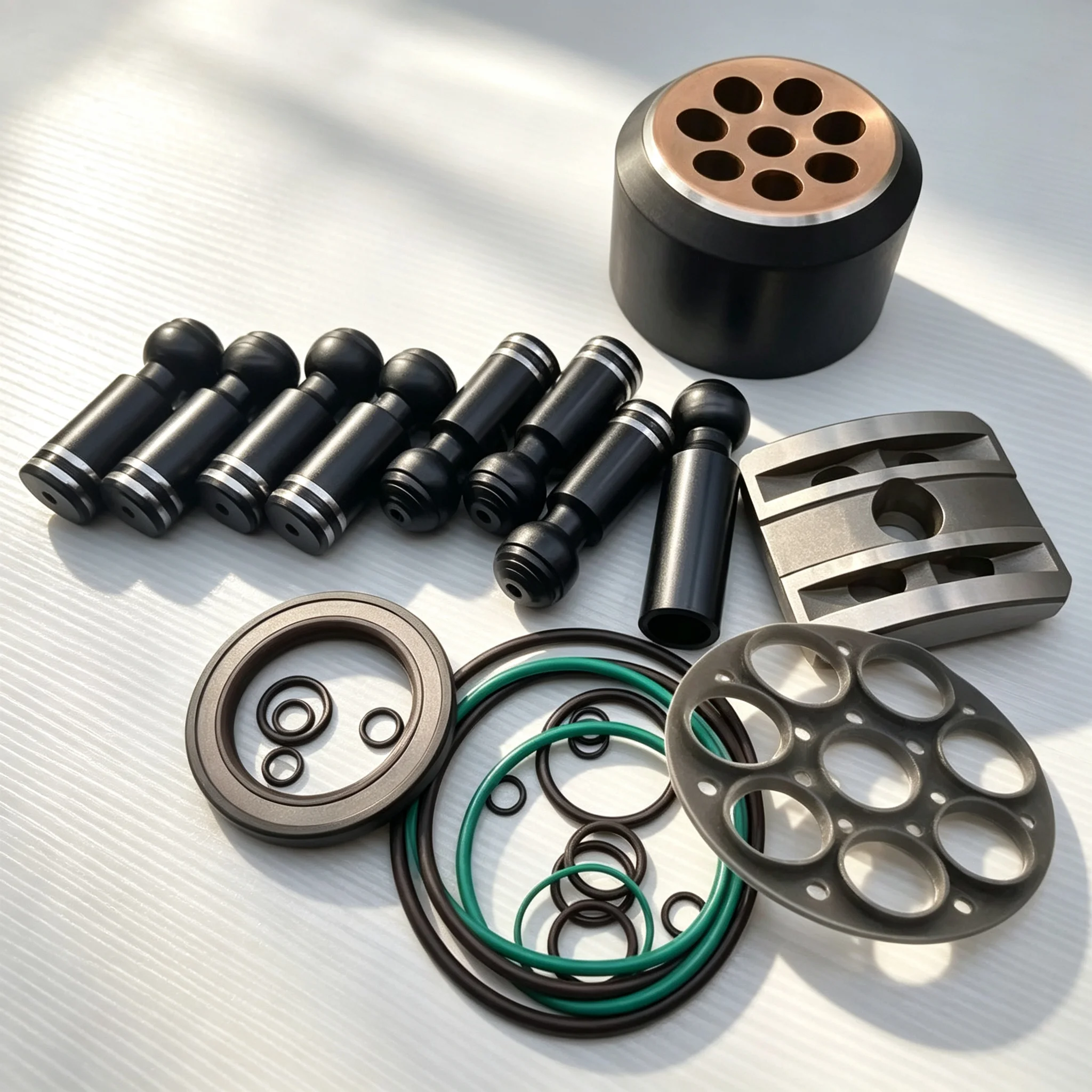 A6VM Series Hydraulic Motor Parts Rotor Set Kit Repair  for A6VM80 Piston Motor Hydraulic Motor Spare Parts