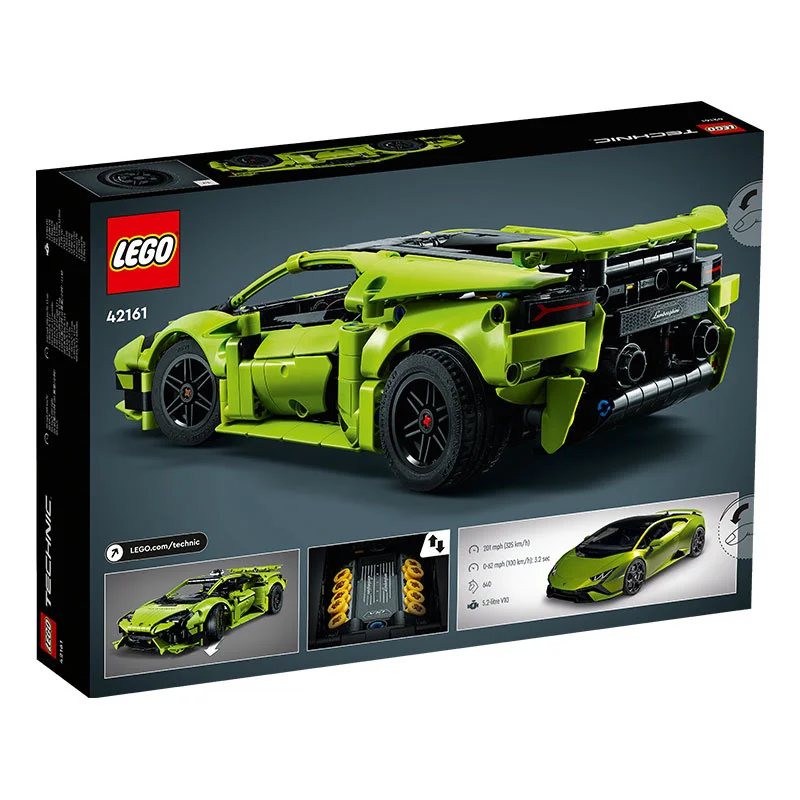 LEGO Technic 42161 Lamborghini Racing Model Assembly Block Boys\' Sports Car Children\'s Toys