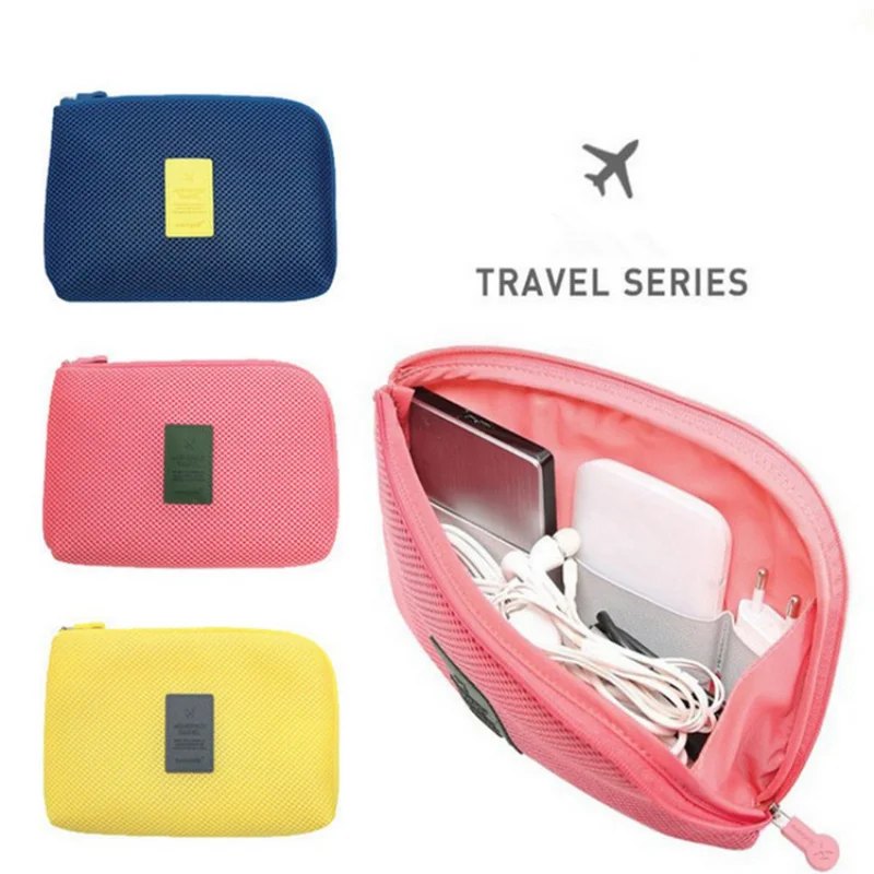 Practical Multifunctional Shockproof Travel Digital Storage Bag Mobile Phone Charger Data Cable Headset Digital Storage Bag