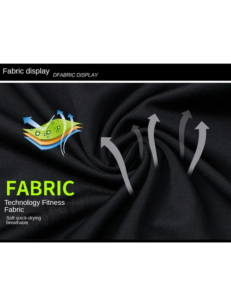 2-teiliges Trainings-Sport-Set für Herren, schnell trocknende Jacke und Hose, Fitness-Outfit mit Kapuze für aktive Kleidung – Detail 5