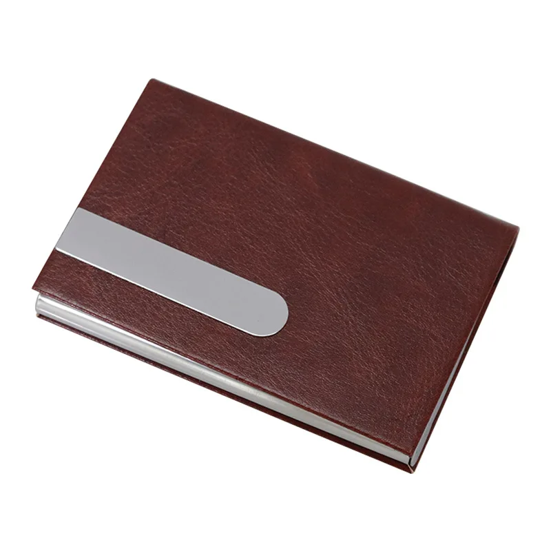 Colorful Aluminum Business Card Case, Alloy Business Card Holder, Exhibition Gift, Card Box & Name Card Clip