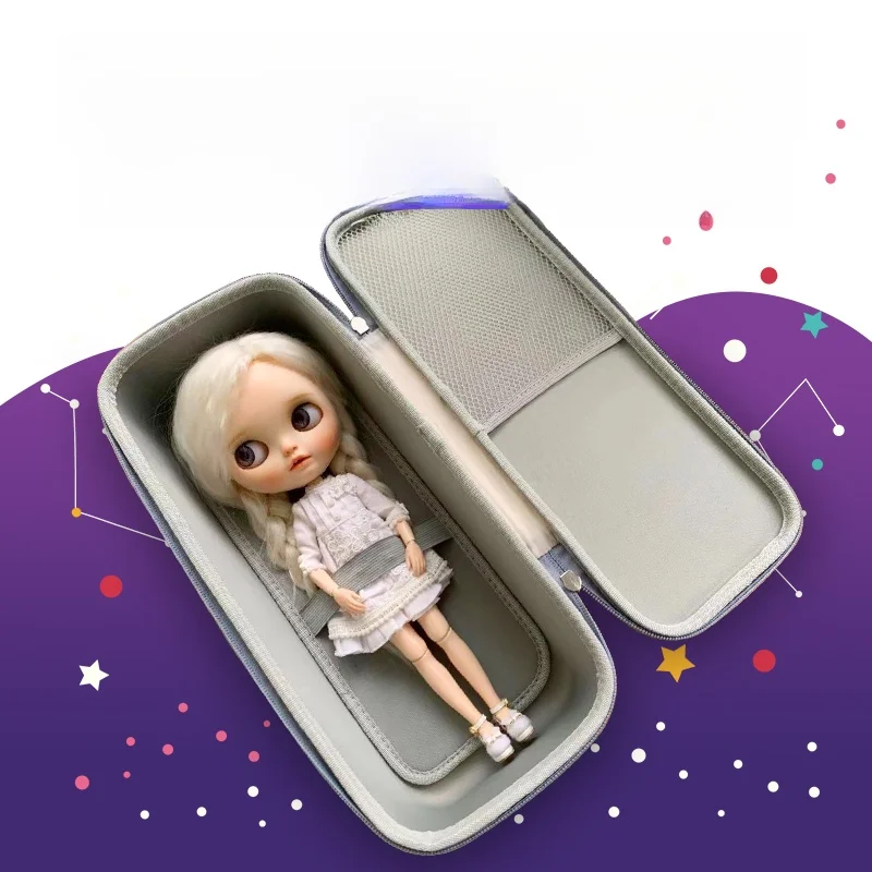 BJD Small Doll Makeup Bag Ob24 Nude Doll Outing Bag 8 6 Meaty Doll Bag Extra Large Hard  Bag Digital Storage Organizer
