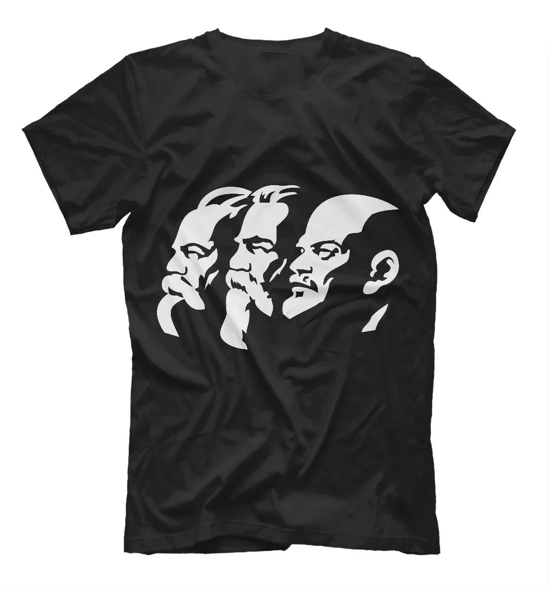 Ленин Маркс Энгельс НОВАЯ футболка СССР Советский Союз Ретро Россия Москва 946515