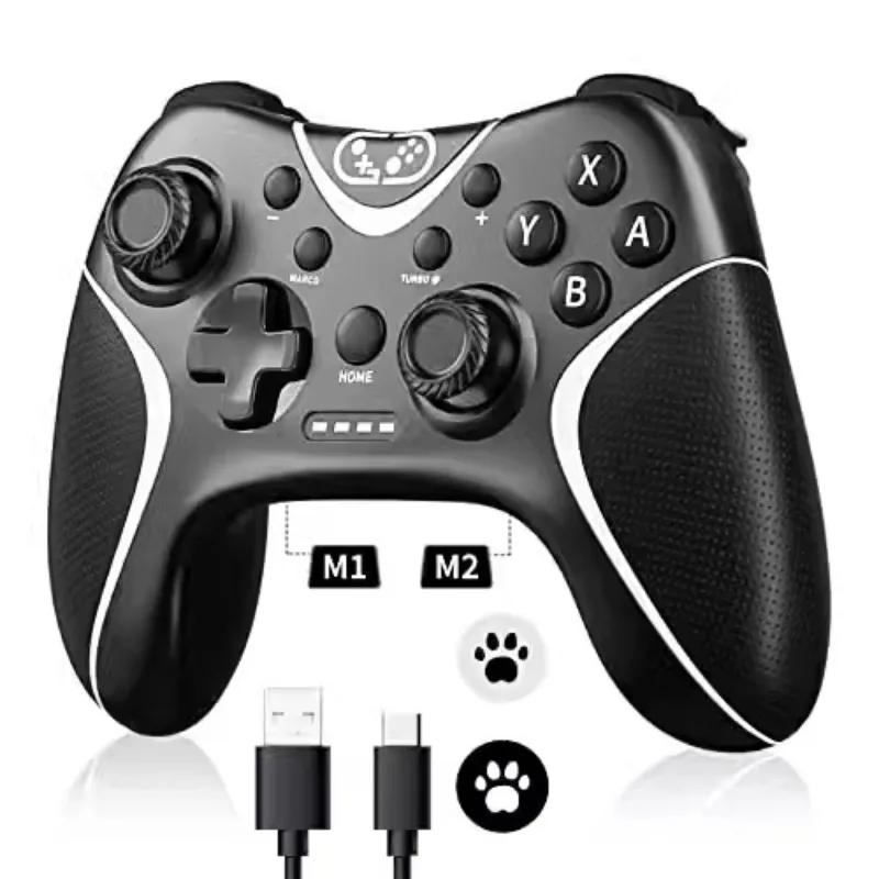 

SWITCH Gamepad NS Wireless Controller: Custom Back Button Programming, Continuous Bluetooth Wireless Controller