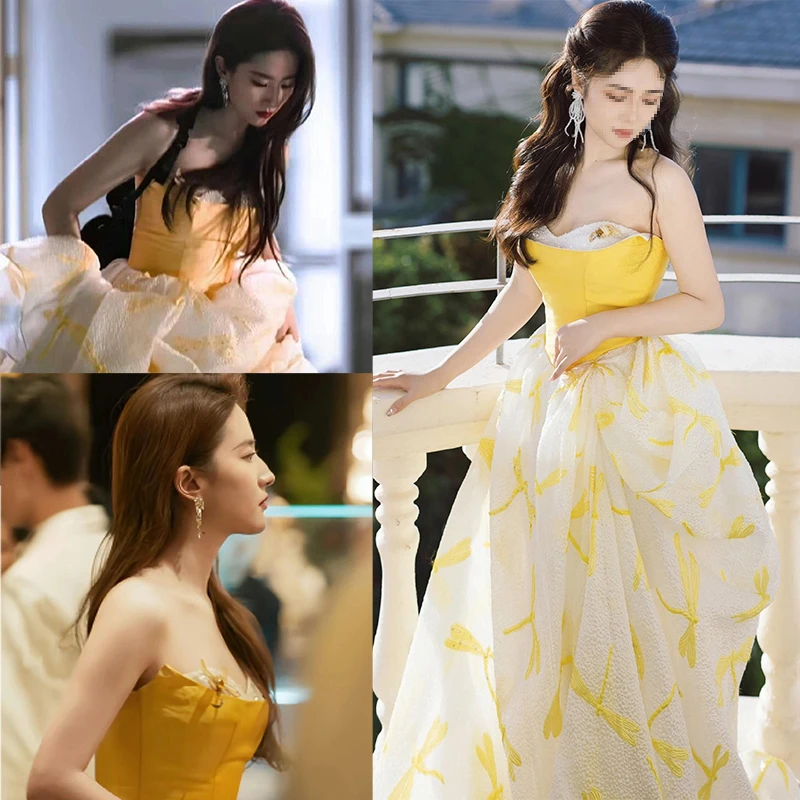 

Ele Wedding Dr Evening Gown for Women New 2025 Sli Faionable Zipper Sle Floral Embellied Slim Fit Celebration