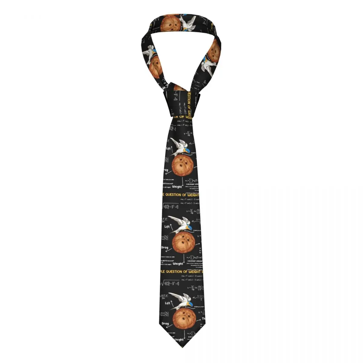 A Simple Question Math Teacher Men Women Neckties Skinny Polyester 8 cm Monty Python Neck Ties Shirt Accessories Wedding