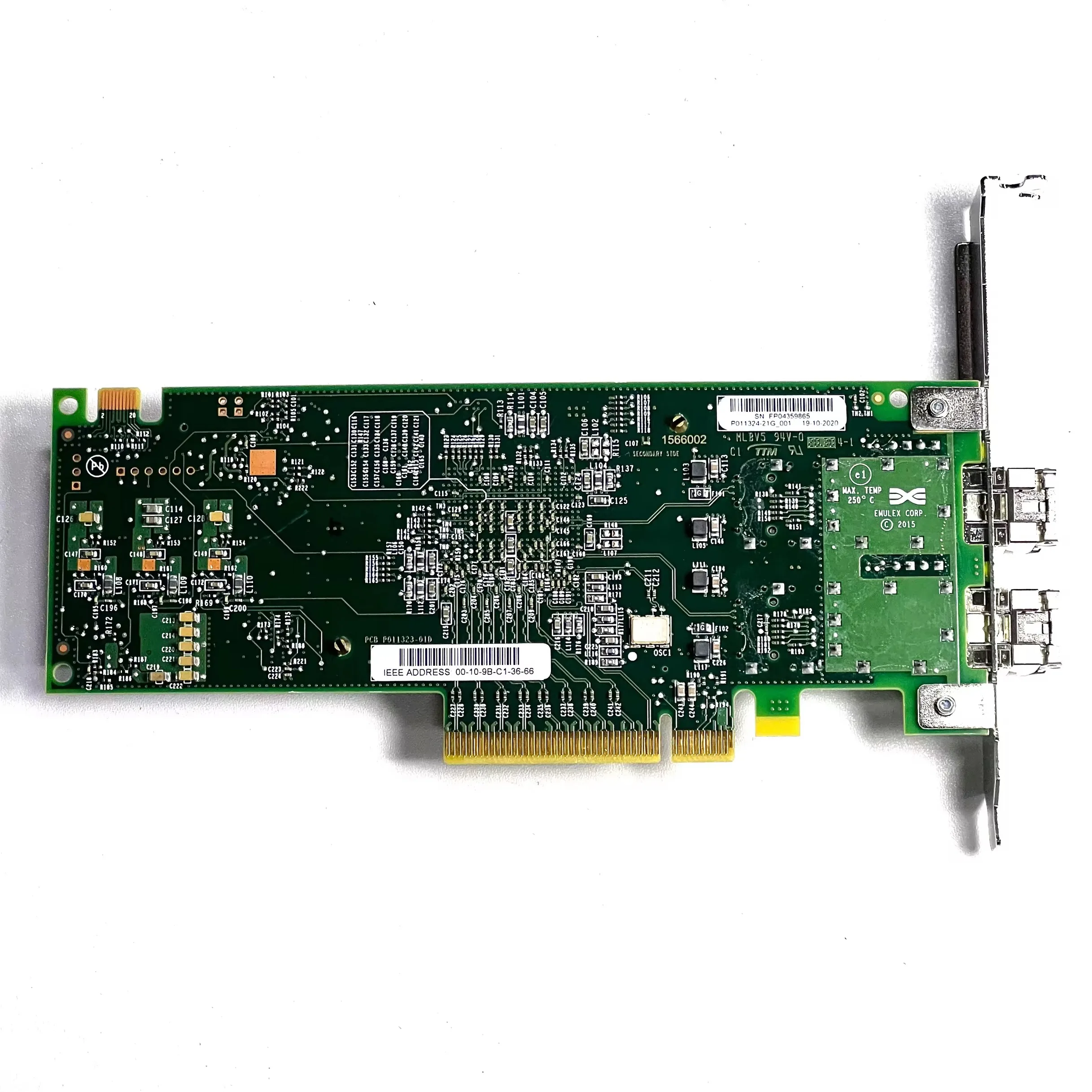 Emulex LPE31002-AP Dual Port 16 GB Glasfaserkanal-HBA-Karte, volle Höhe, LPE31002-AP Server-HBA-Karte