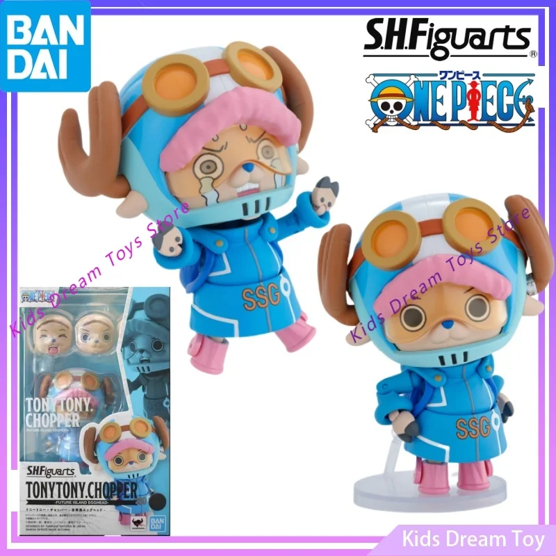 

Bandai Stock Original S.H.Figuarts ONEPIECE Anime TONYTONY.CHOPPER -FUTURE ISLAND EGGHEAD- Action Figures Toys Collectible Model