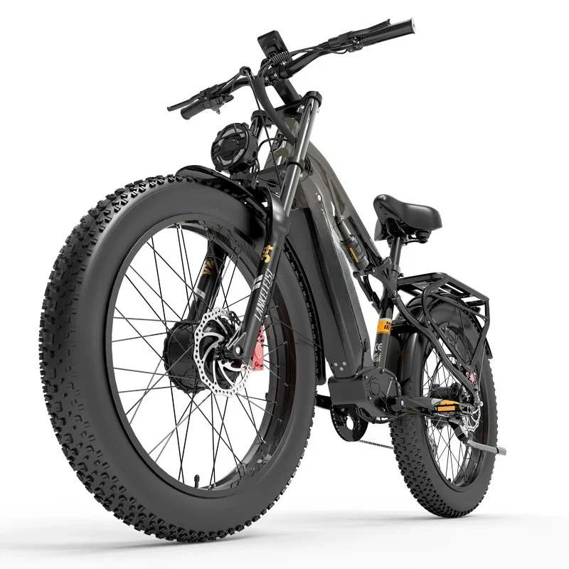 For Lankeleisi MG800 MAX Electric Bike 2*1000W Dual Motor Full Suspension E Mountain Bike 48V 20Ah Electric Bicycle - Image 4