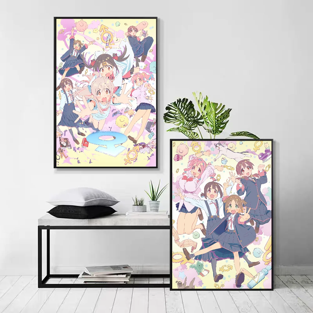 Onimai Classic Anime Poster Fancy Wall Sticker for Living Room Bar Decoration Decor Art Wall Stickers