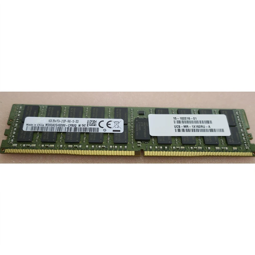 1 szt. Pamięci serwera UCS-MR-1X162RU-A 16GB 2 rx4 DDR4 PC4-2133P RECC RAM działa dobrze szybka wysyłka wysokiej jakości