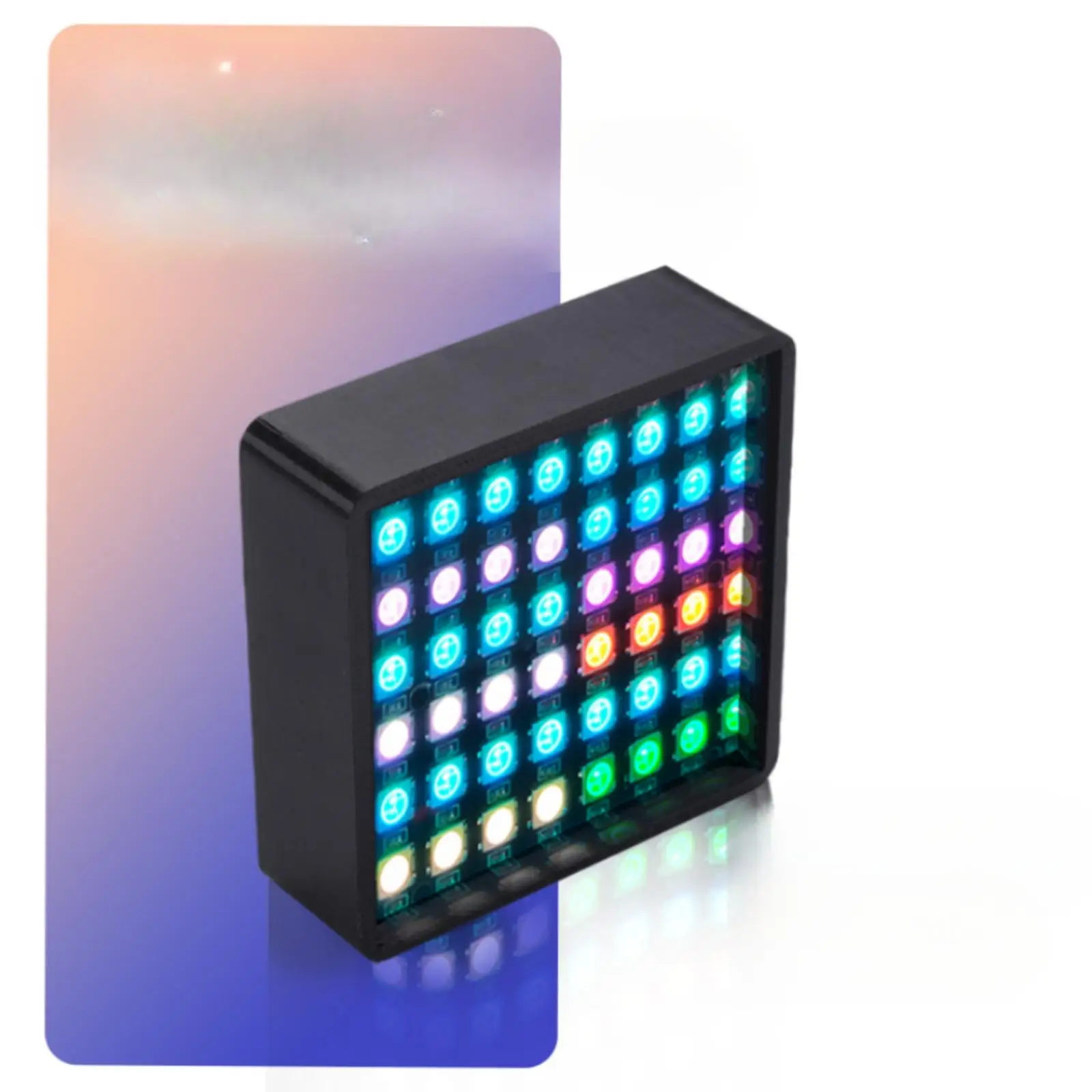 Gear-Position Display Square Enclosure Sim Dashboard Display Midnight Digital Gear Indicator