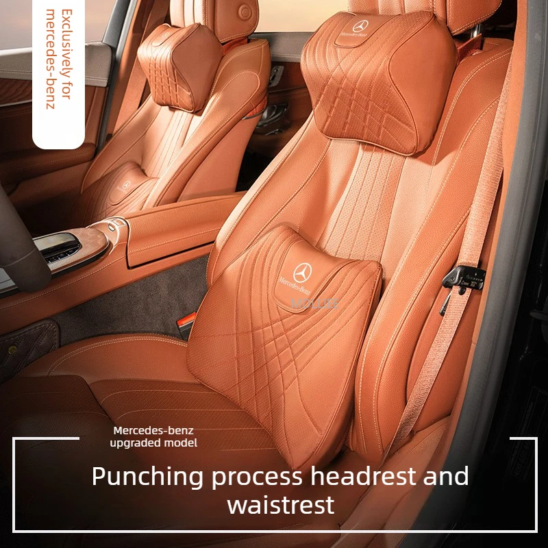 Reposacabezas especial Mercedes-Benz para el cuello y la cintura S400/S450/S500/S480/S350/GLS universal en todas las estaciones