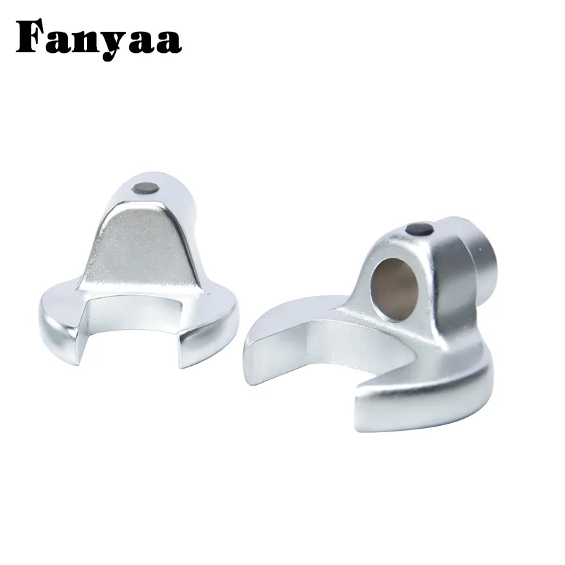 Fanyaa Crowfoot Spanner Head U-shape Open Mouth Size 22-36mm, Crowfoot Wrench Repalcement Part , Round Mortise Connector 16mm