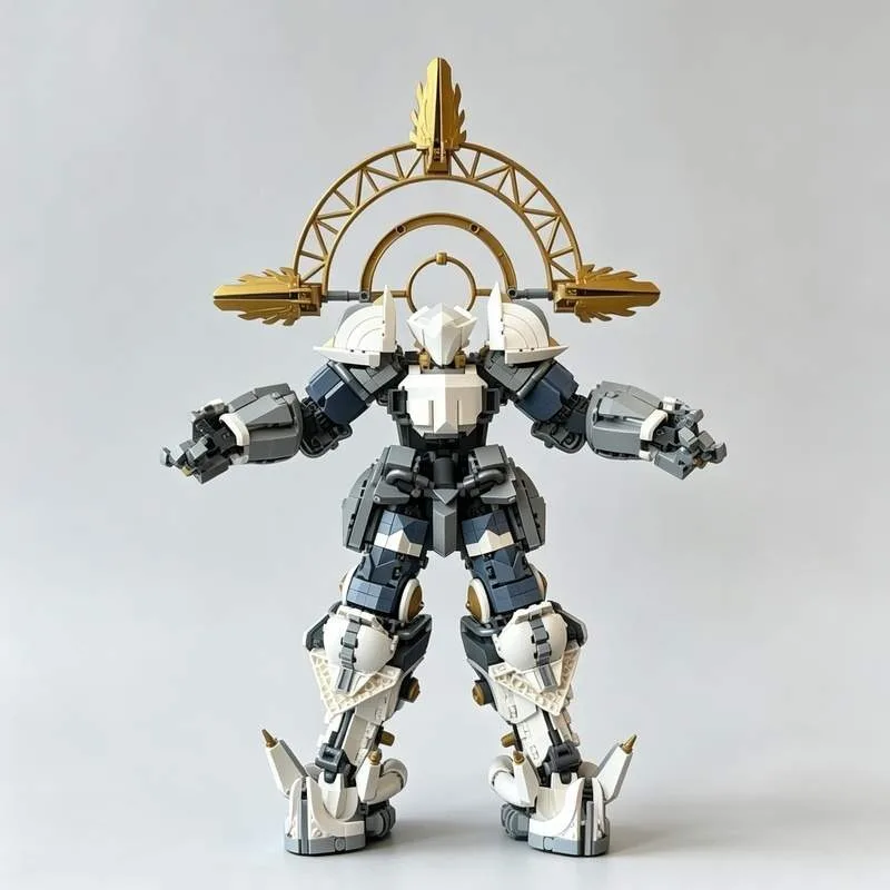 2109 PCS MOC Titan Dragon Mecha Robot Building Blocks Warrior Armor Figure Model DIY Assemble Bricks Creative Display Toy Gifts