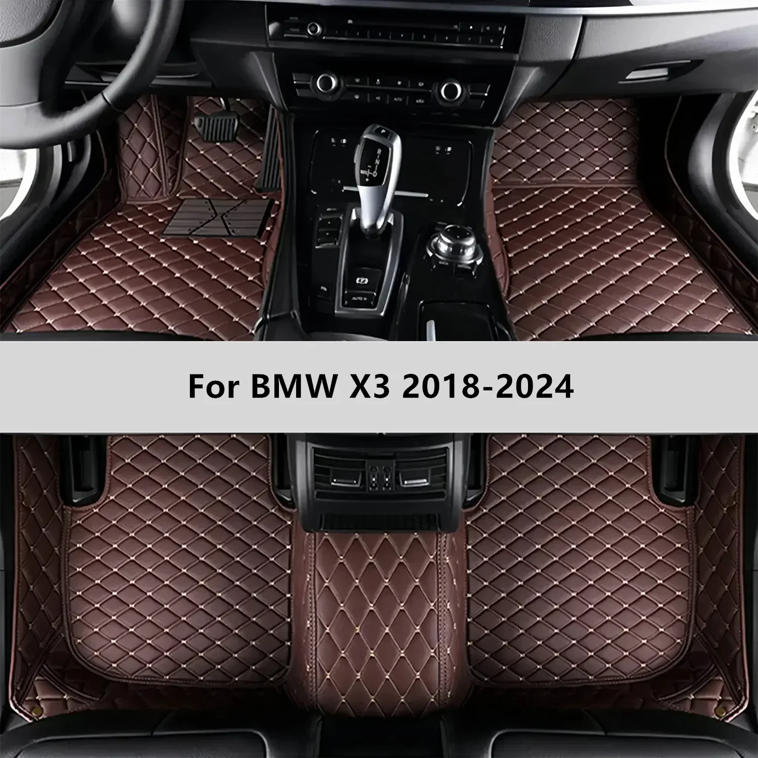 

Автомобильные коврики на заказ для BMW X3 2018-2024, напольный коврик, автомобильные коврики, аксессуары для мужчин и женщин, аксессуары для интерьера